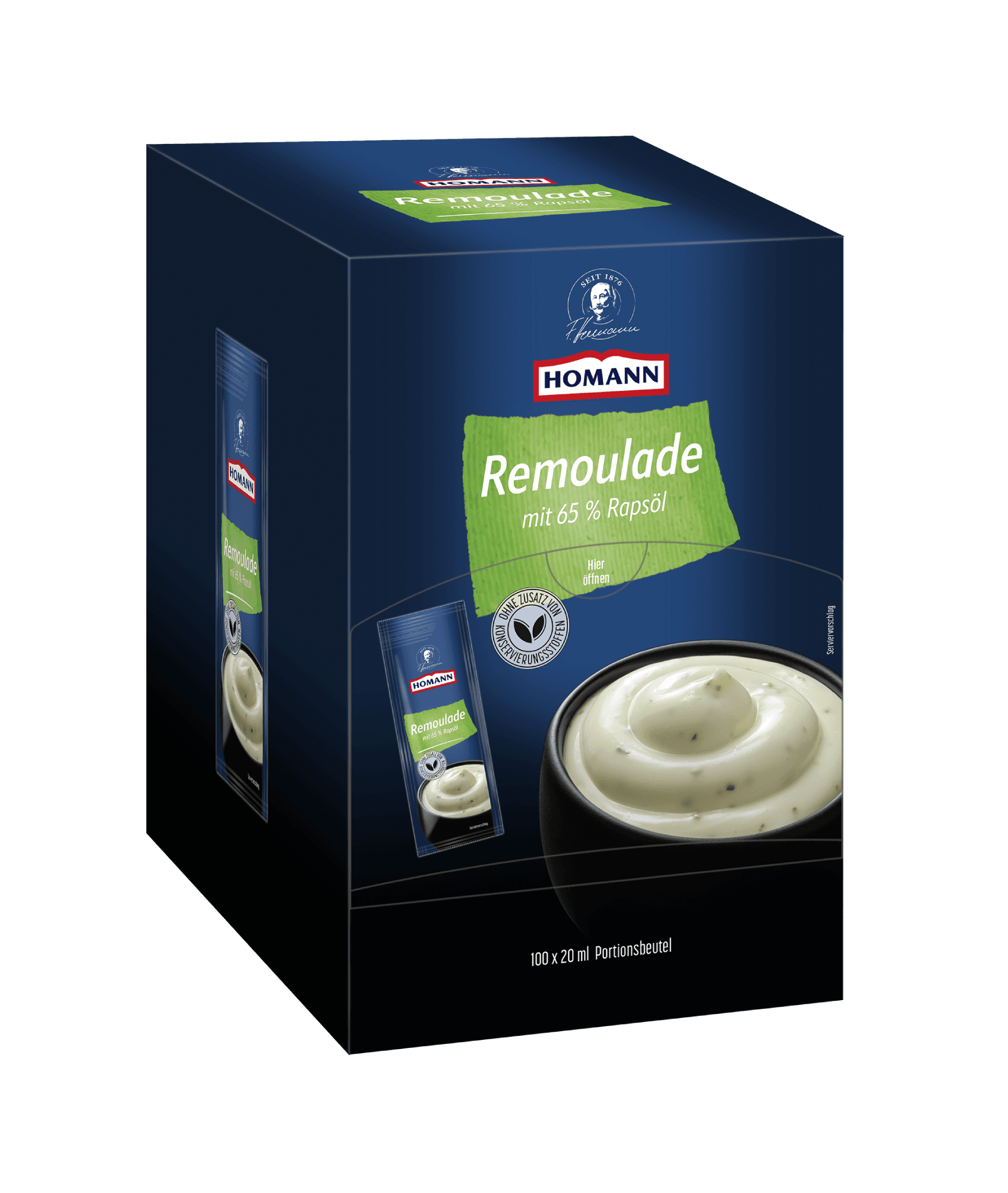 Produktbild von HOMANN Remoulade 65% 20 ml