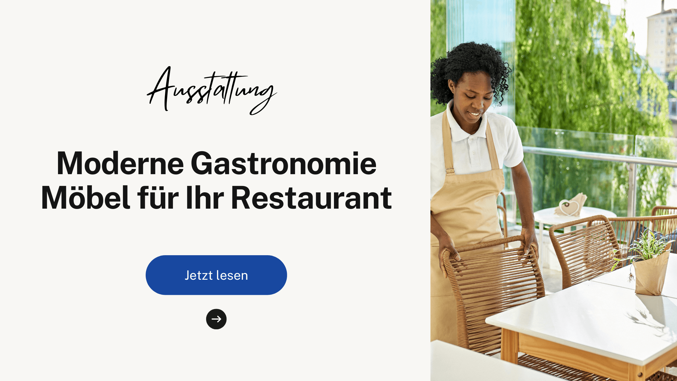 Moderne Gastronomie Möbel für Ihr Restaurant