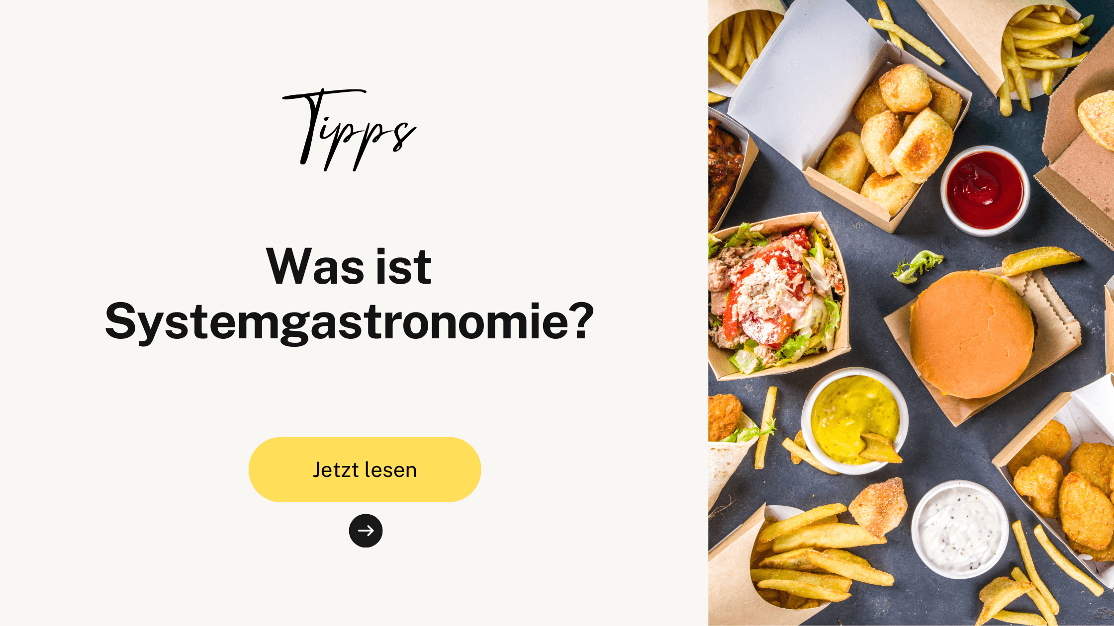 Was ist Systemgastronomie?