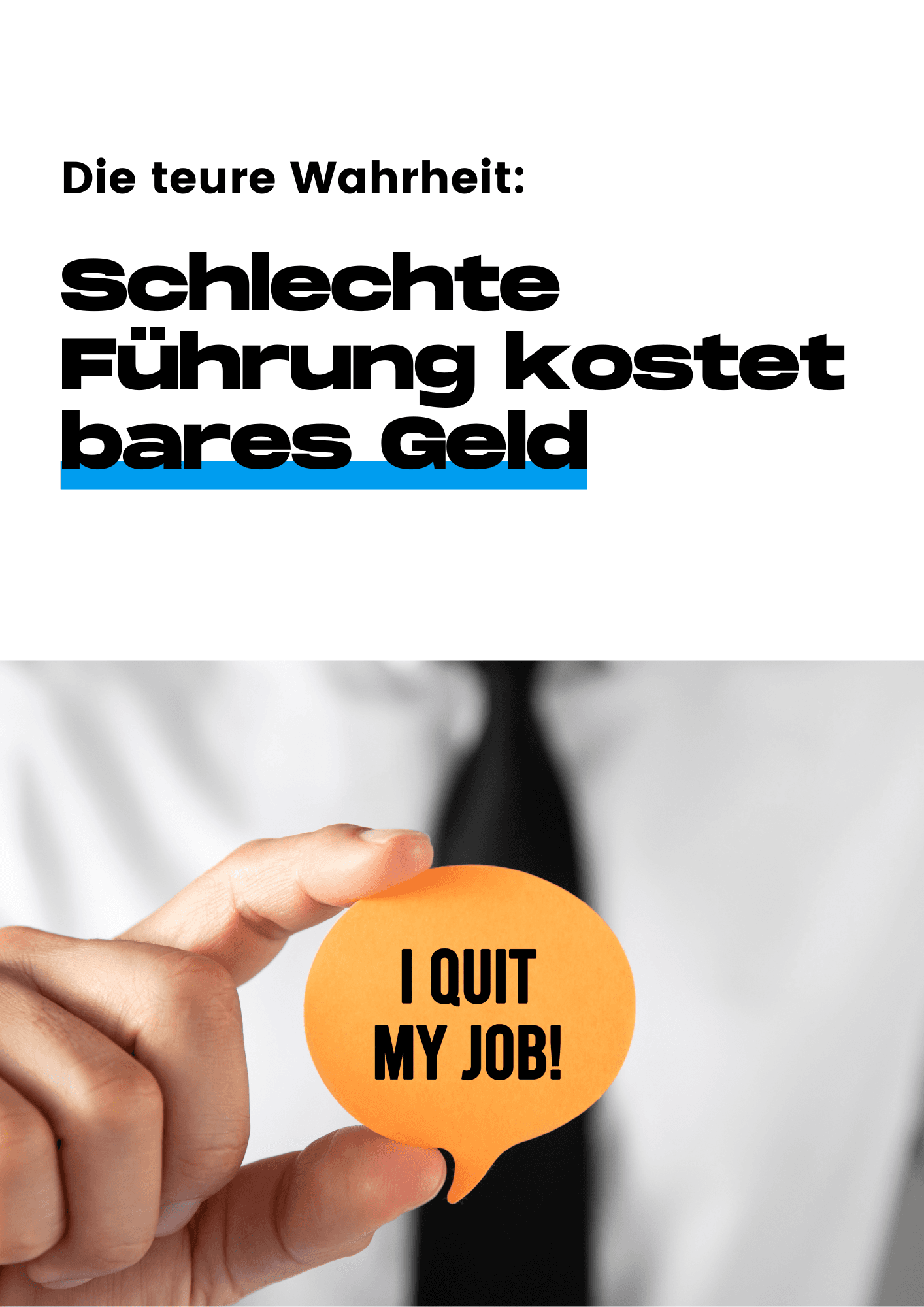 Schlechte Führung kostet bares Geld - Whitepaper