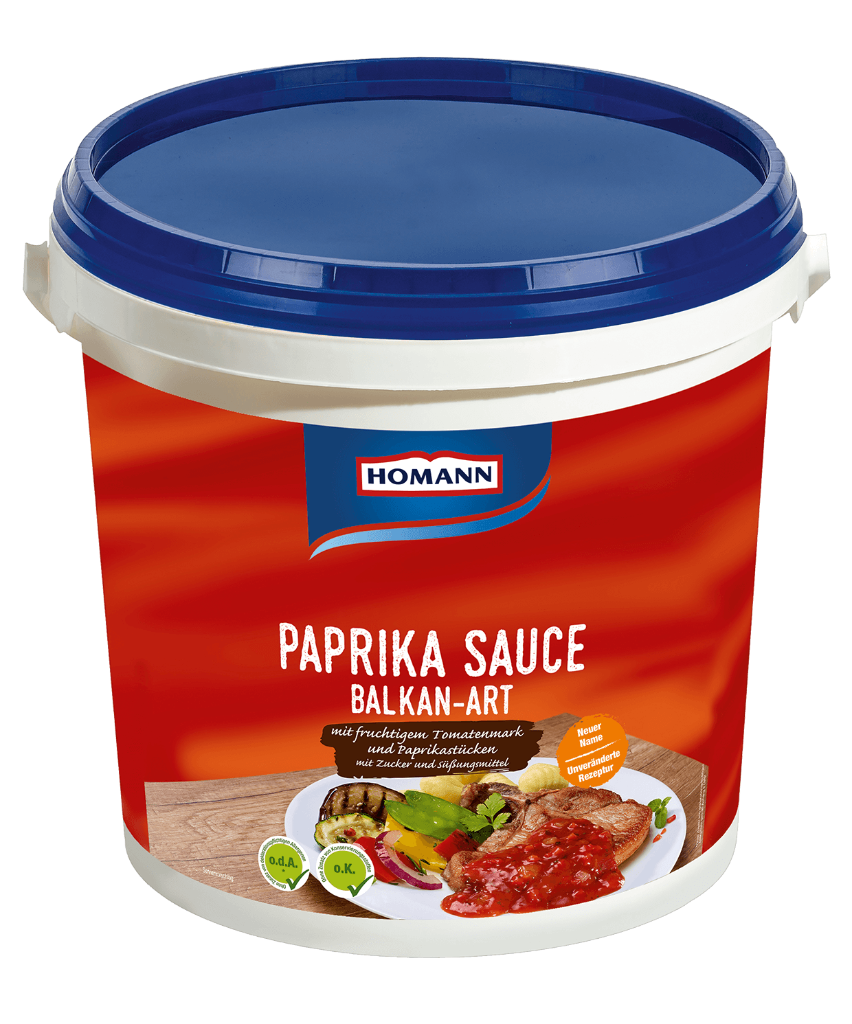 Produktbild von HOMANN Paprikasauce Balkan Art 10kg