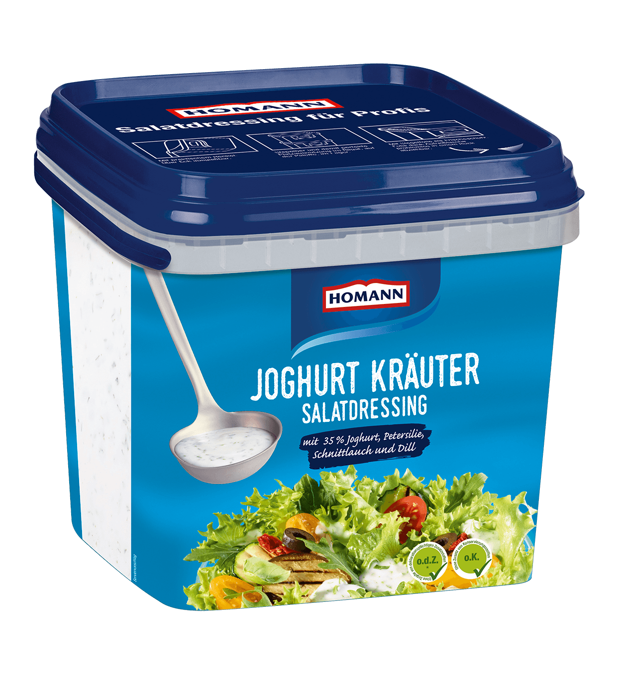 Produktbild von HOMANN Salatdressing Joghurt Kräuter 4l