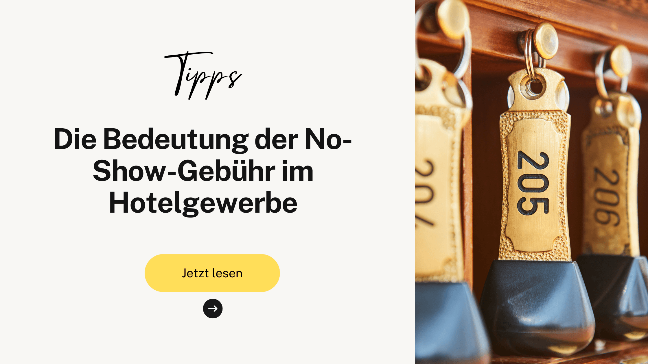 Die Bedeutung der No-Show-Gebühr im Hotelgewerbe