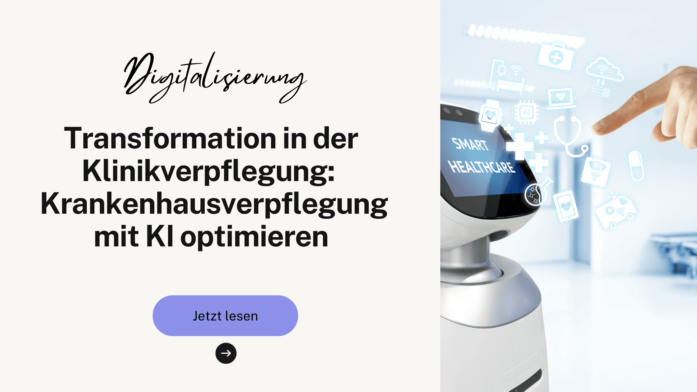 Transformation der Klinikverpflegung: Wie KI die Interessen der Patienten  in der Krankenhausküche verändert