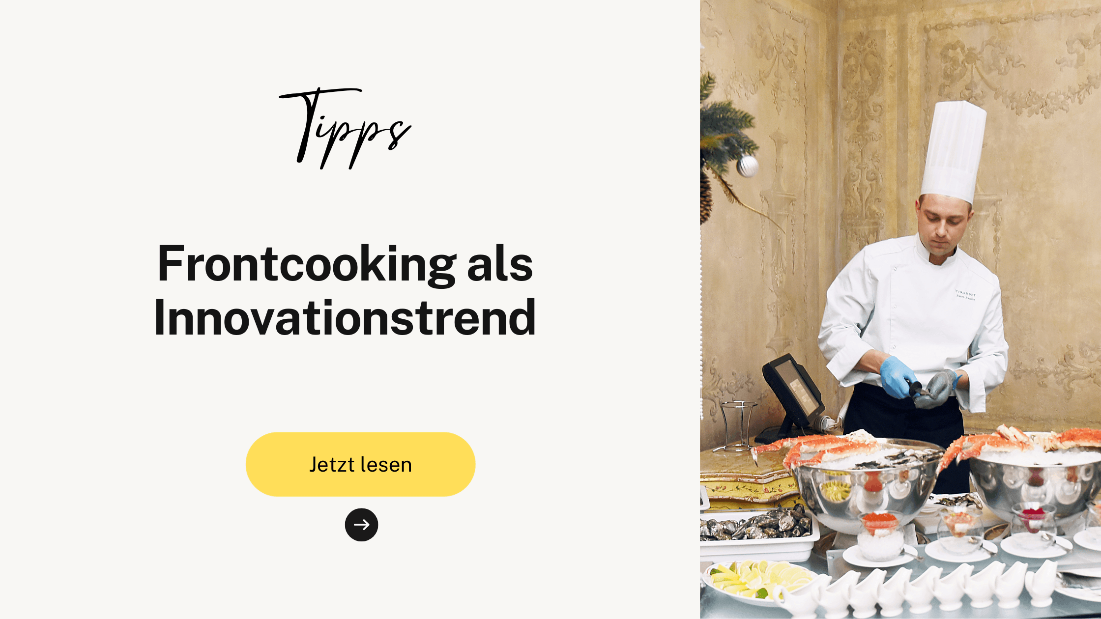 Frontcooking als Innovationstrend