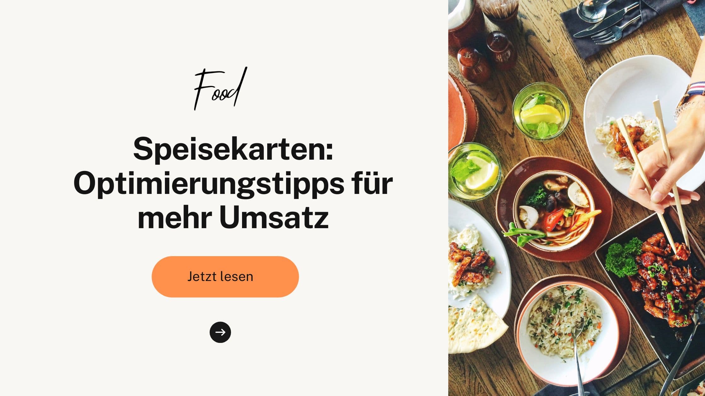 Speisekarten: Optimierungstipps für mehr Umsatz