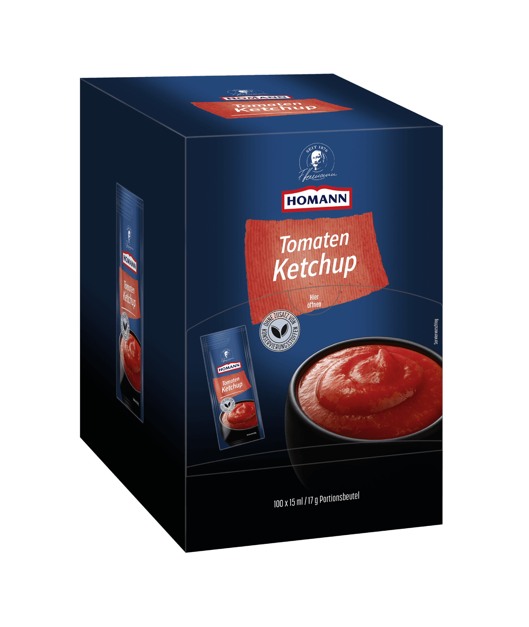 Produktbild von HOMANN Tomaten Ketchup 15 ml