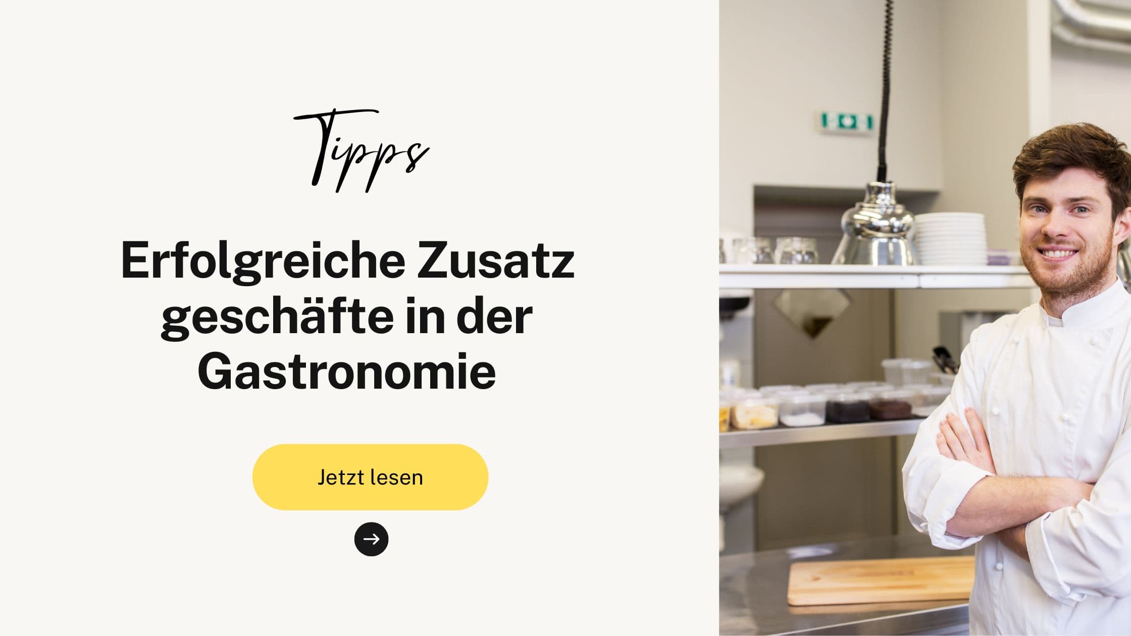 Erfolgreiche Zusatz­geschäfte in der Gastronomie