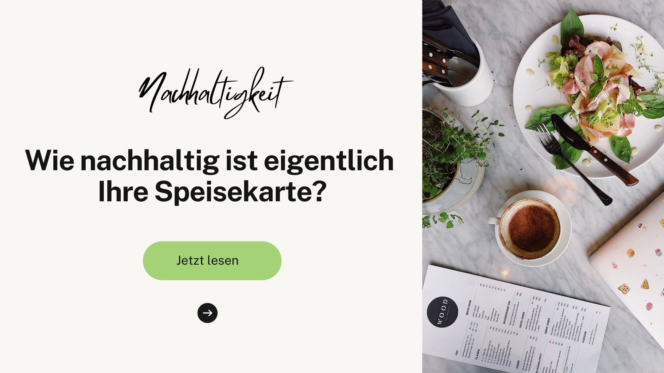 Umweltfreundliche Gaumenfreuden: Entdecken Sie die Nachhaltigkeit Ihrer Speisekarte