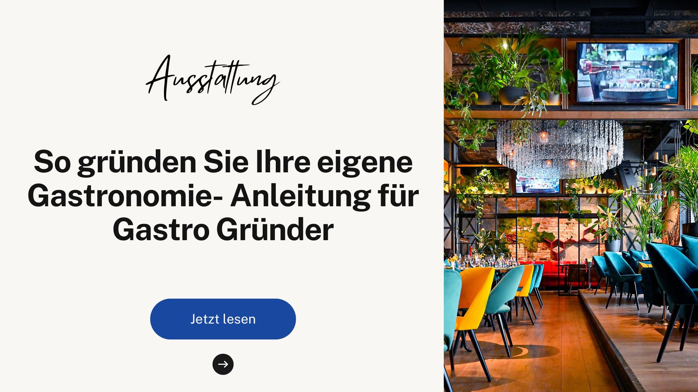 So gründen Sie Ihre eigene Gastronomie