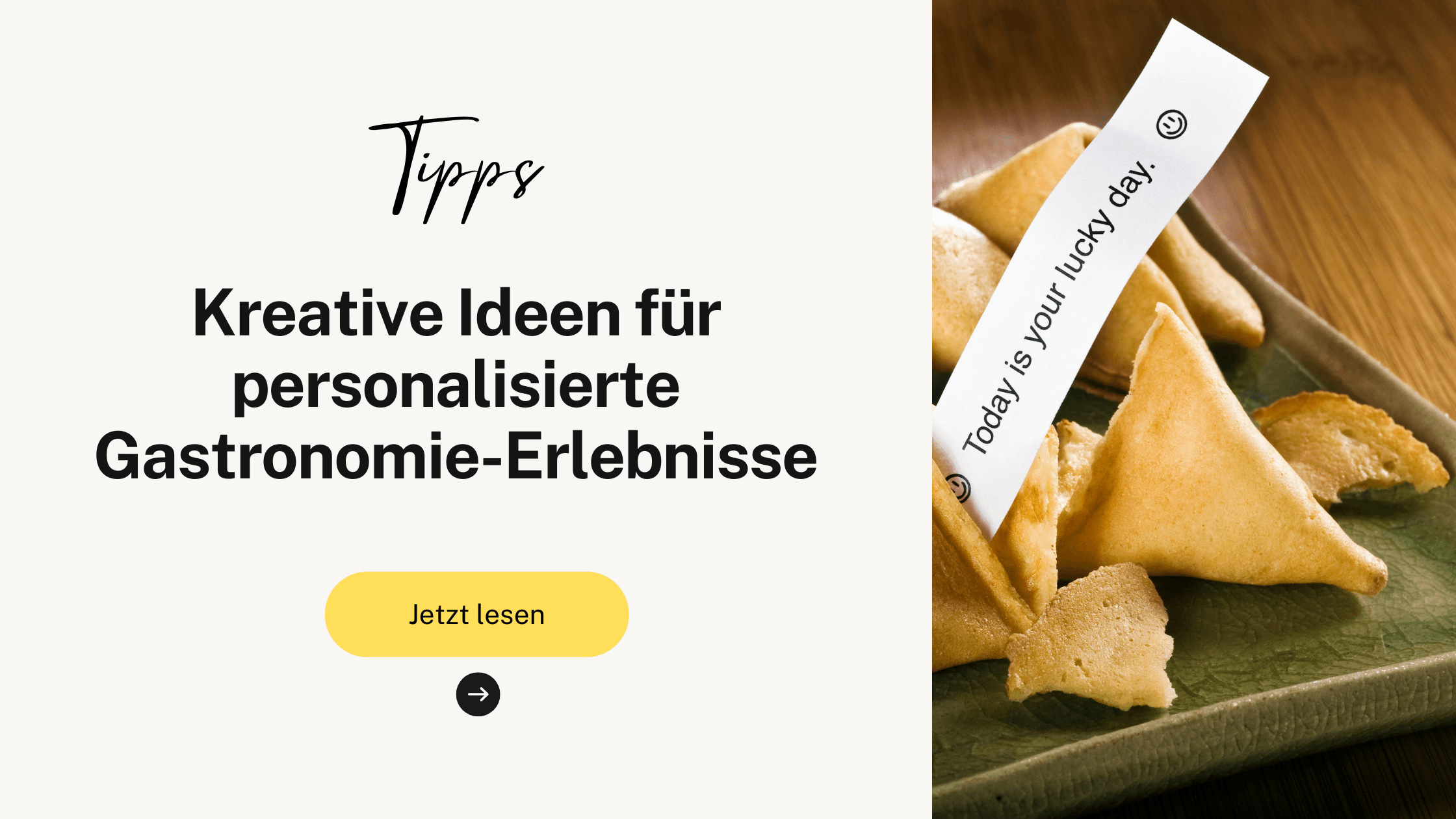 Kreative Ideen für personalisierte Gastronomie-Erlebnisse