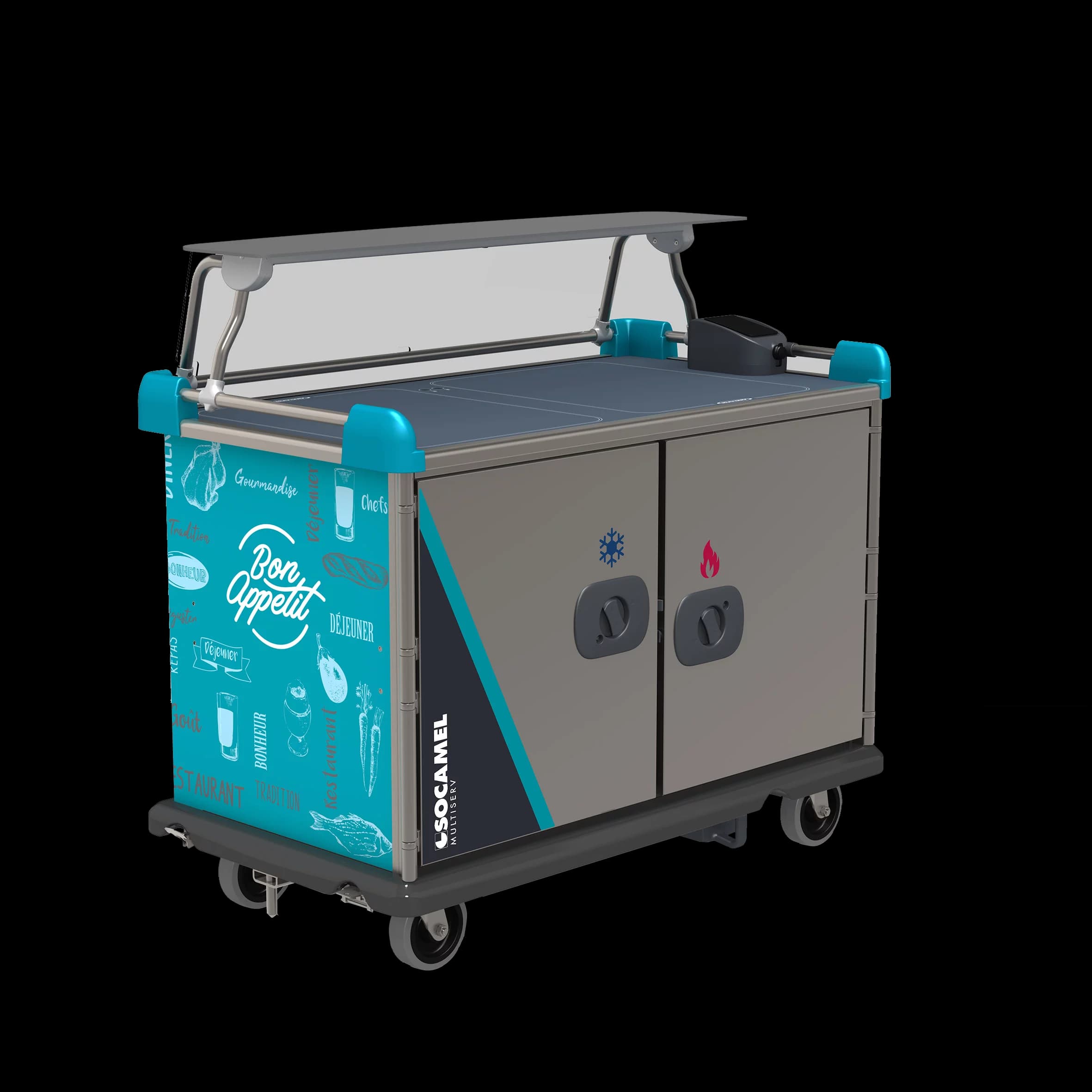 Socamel Multiserv Speisenverteilsystem