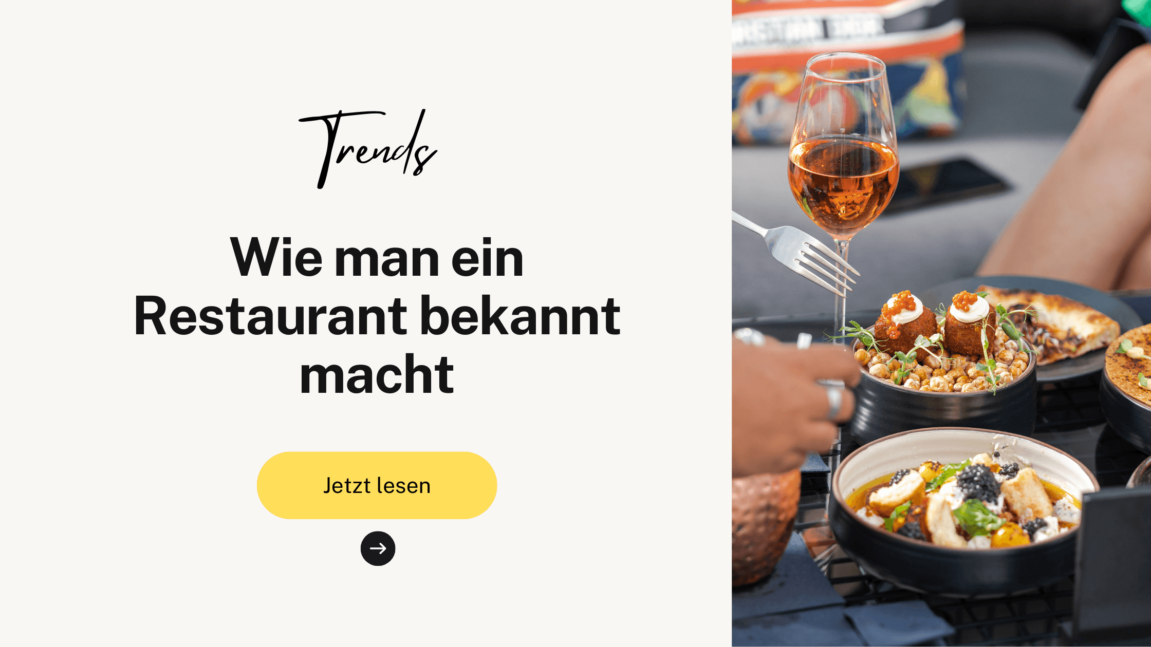 Wie man ein Restaurant bekannt macht