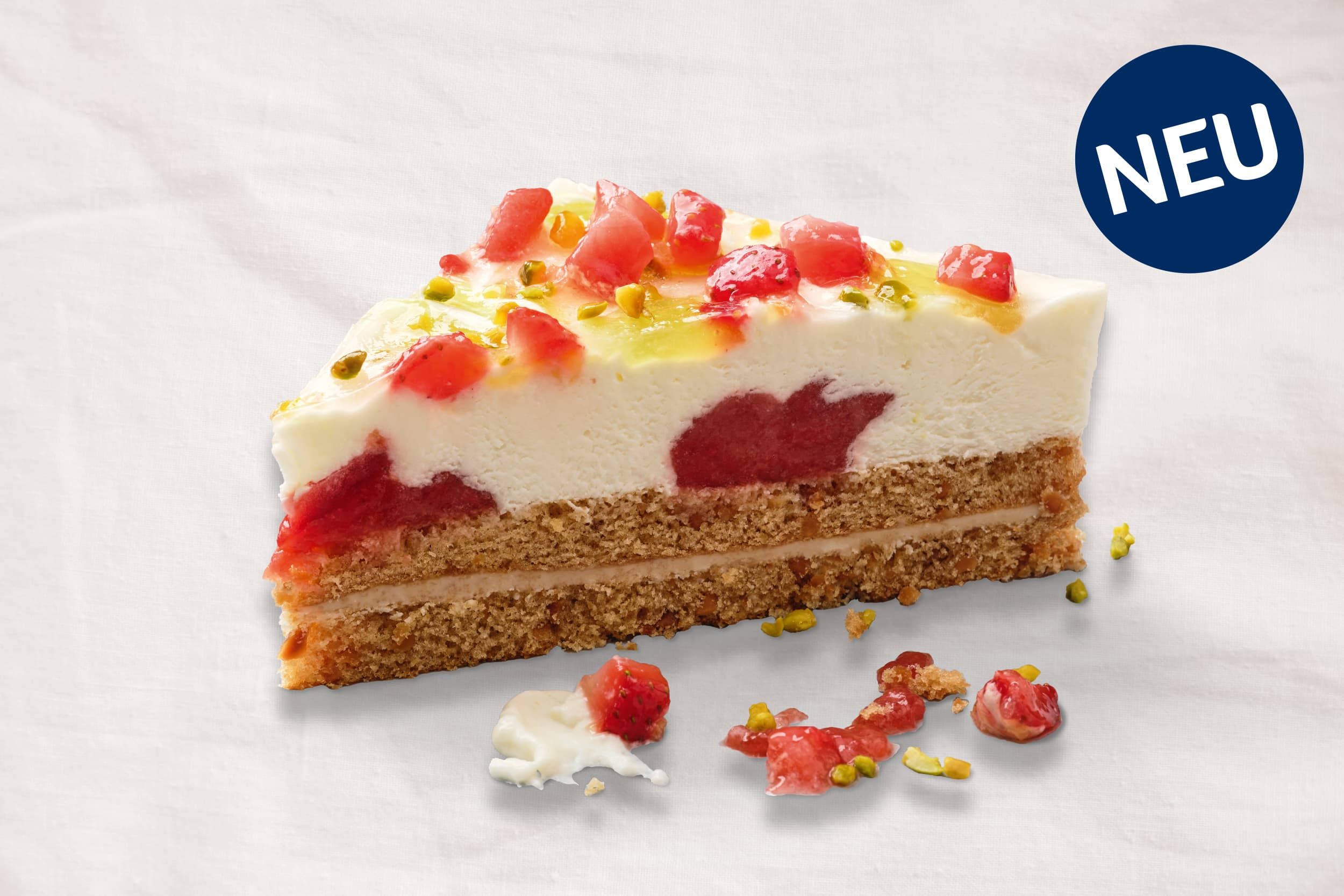 Produktbild von Erlenbacher Backwaren - Erdbeer Lemon Crunchy Ecke