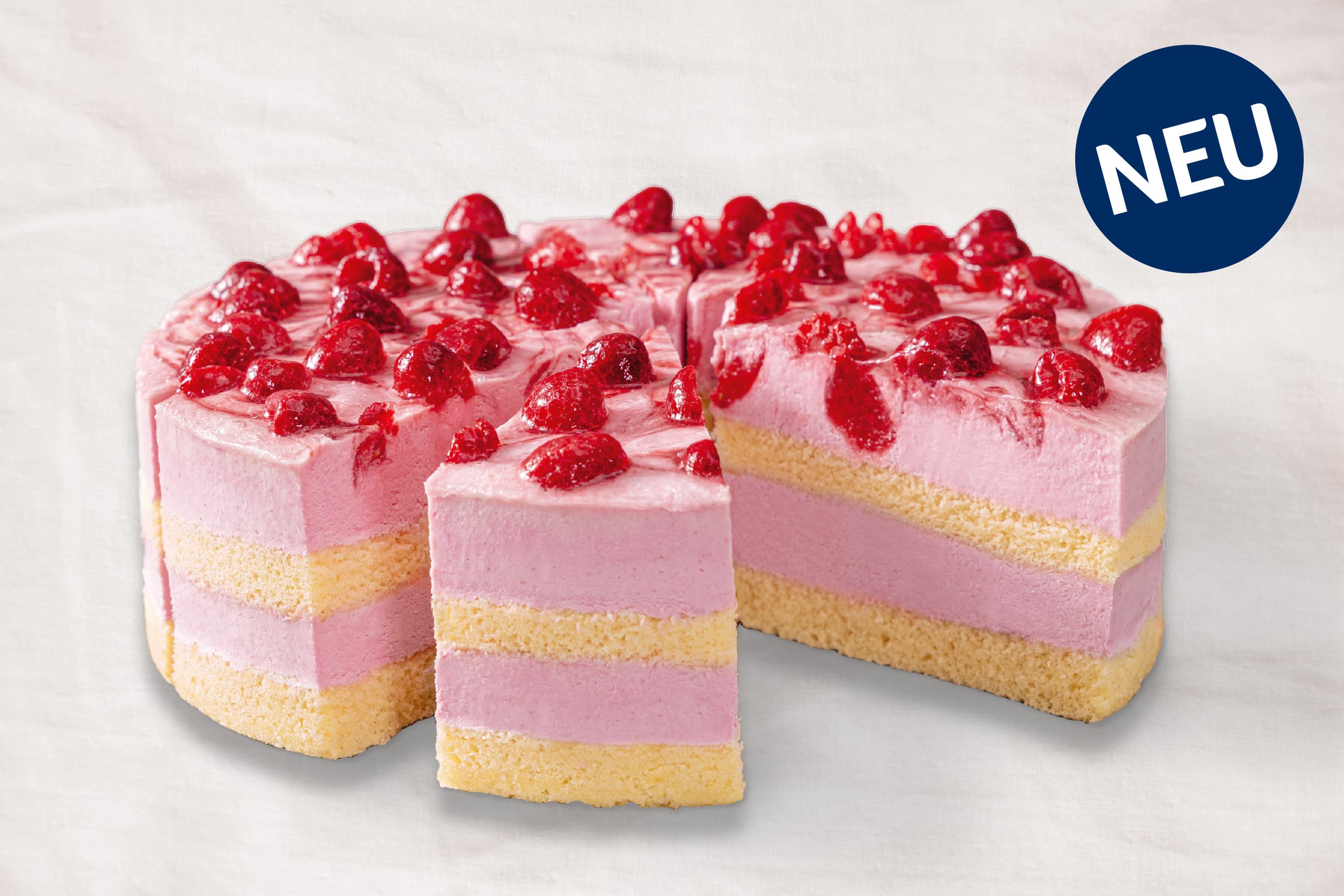 Produktbild von Erlenbacher Backwaren - Himbeer Joghurt Torte