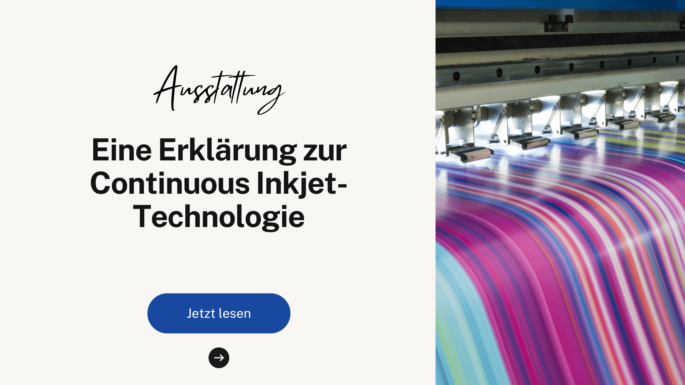 Eine Erklärung zur Continuous Inkjet-Technologie