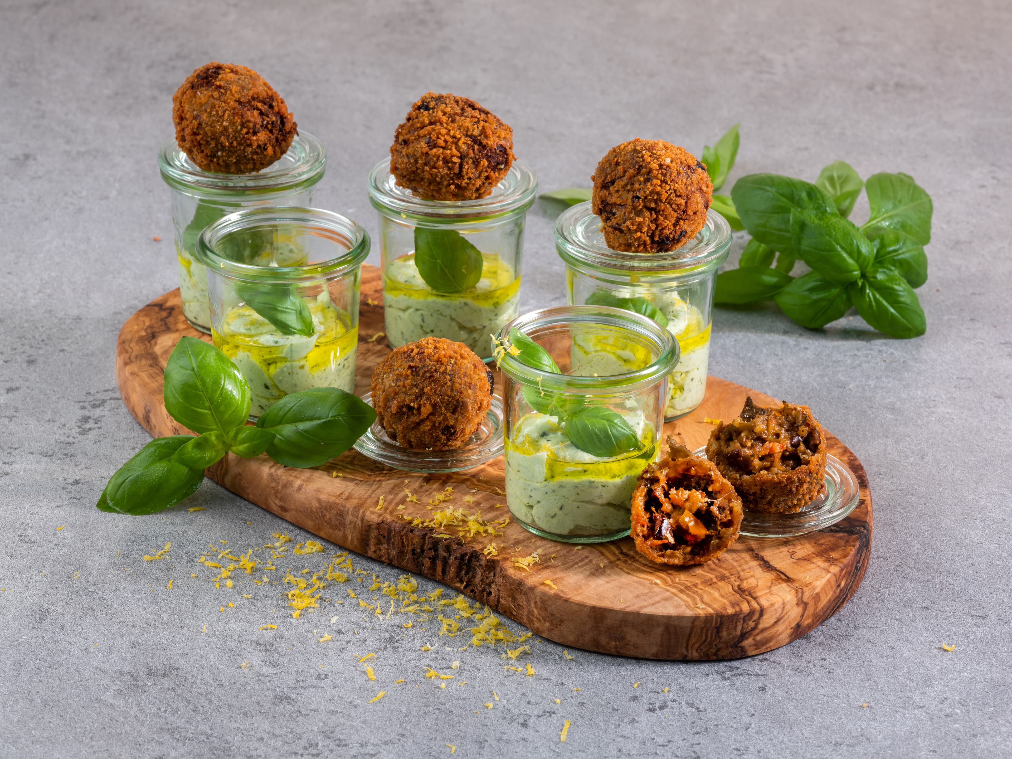 Produktbild von Vegeta Melanzane Bällchen
