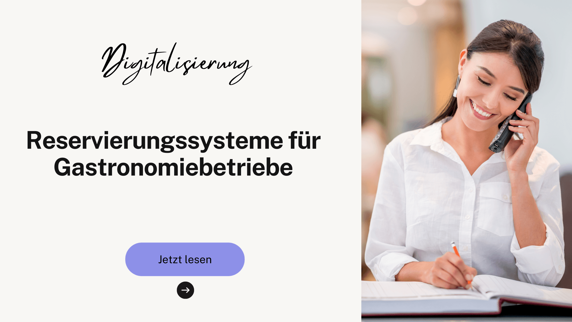 Reservierungssysteme für Gastronomiebetriebe