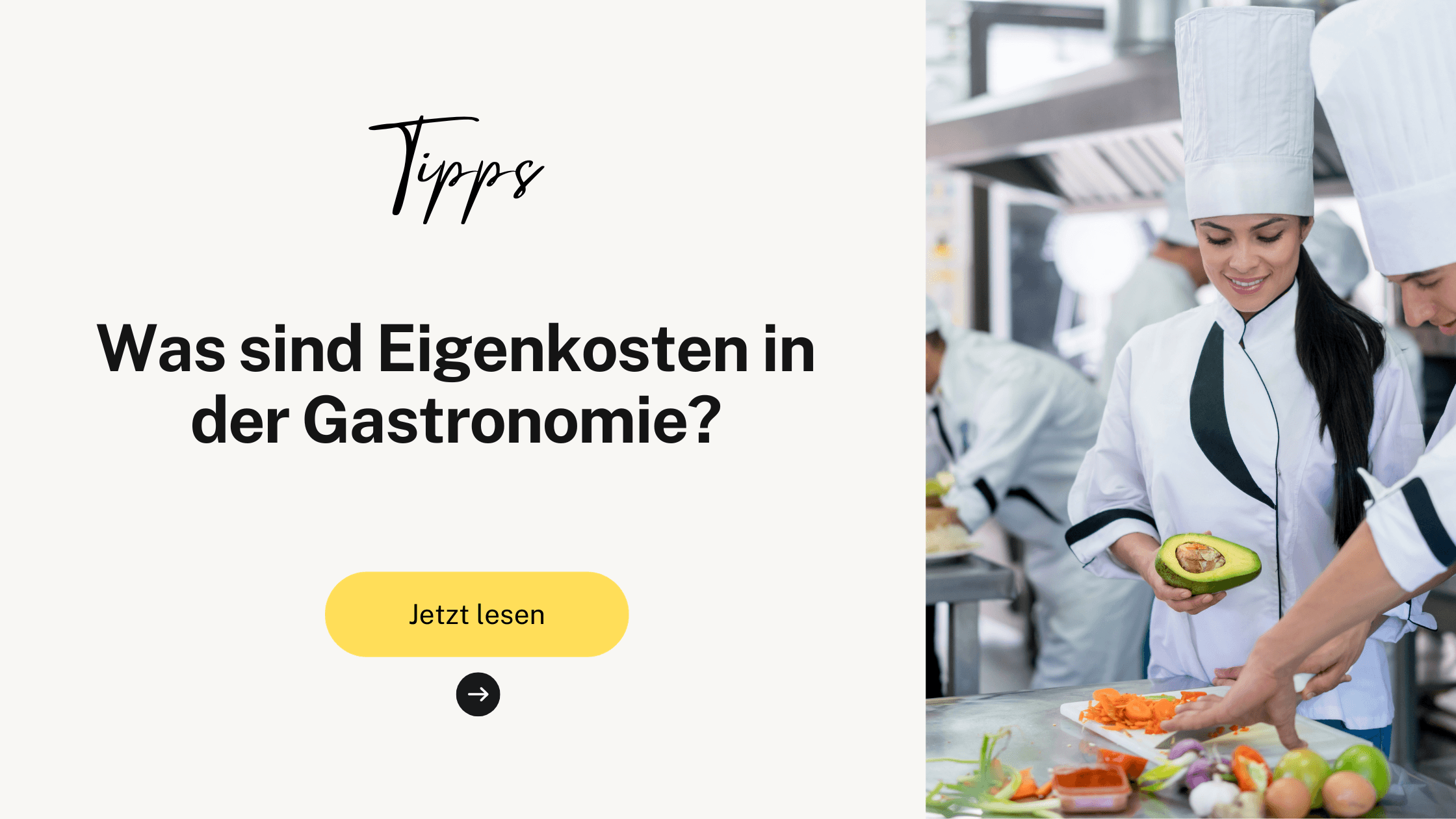 Was sind Eigenkosten in der Gastronomie?