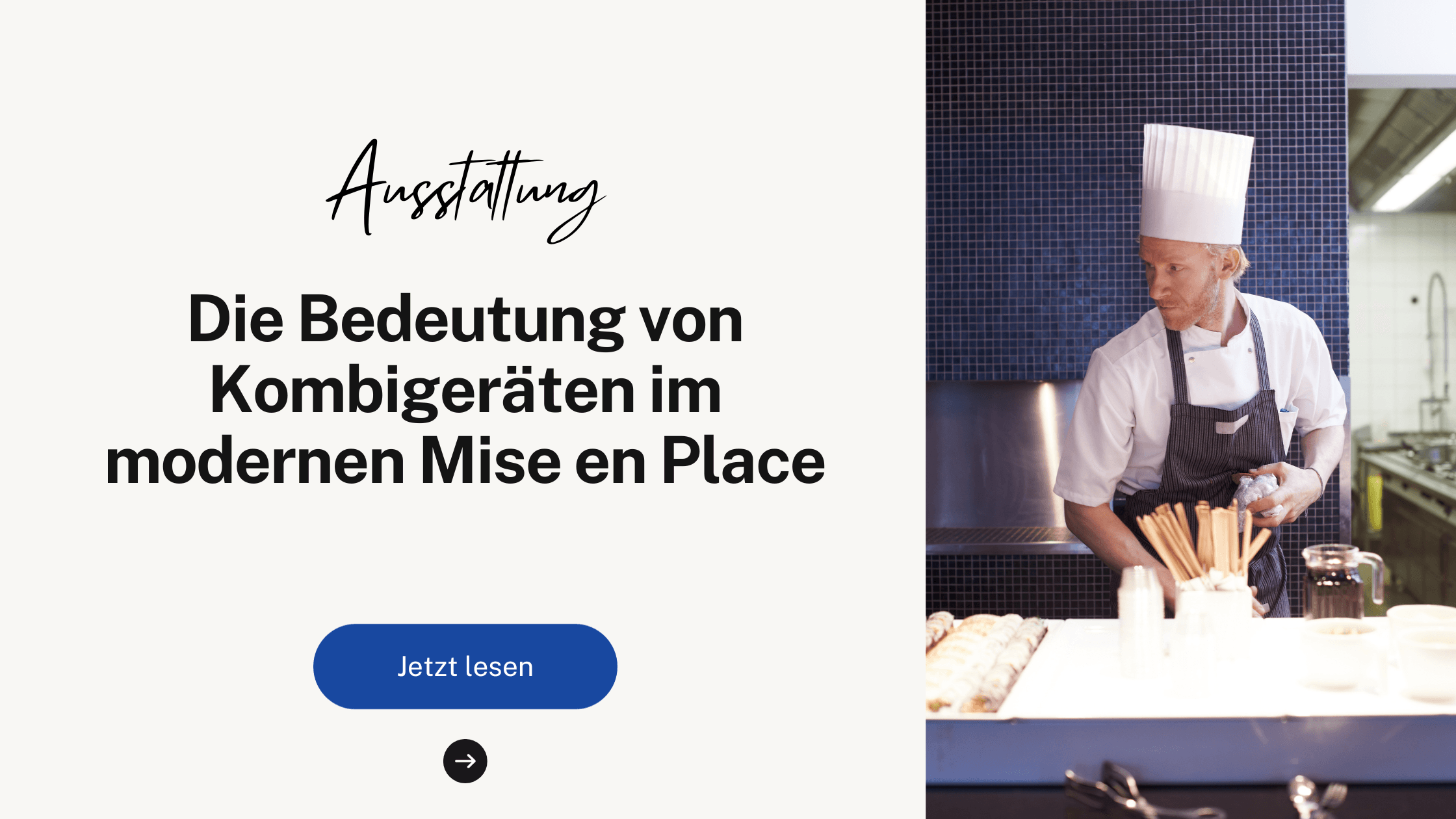 Die Bedeutung von Kombigeräten im modernen Mise en Place