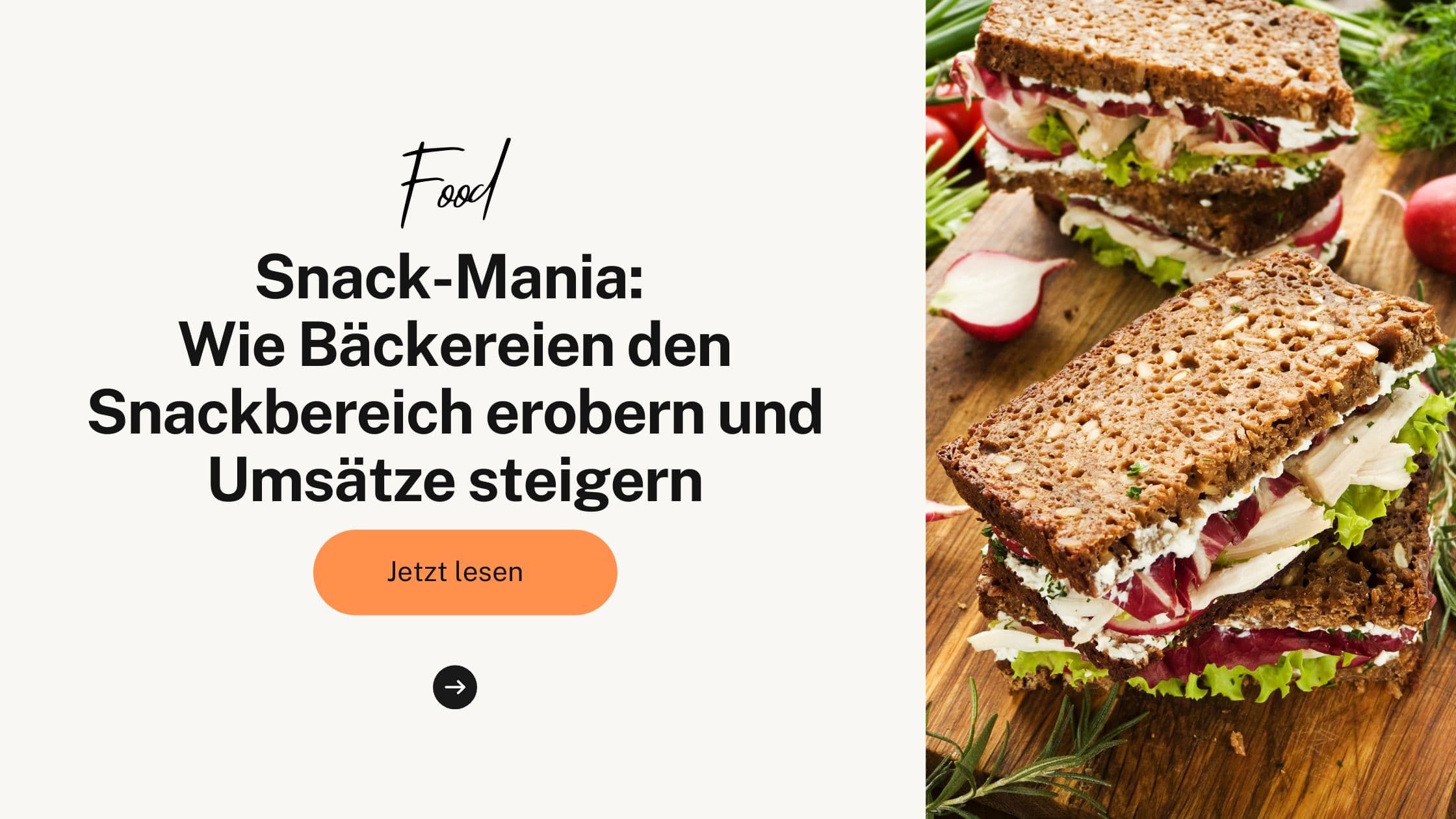 Snack-Mania: Wie Bäckereien den Snackbereich erobern und Umsätze steigern