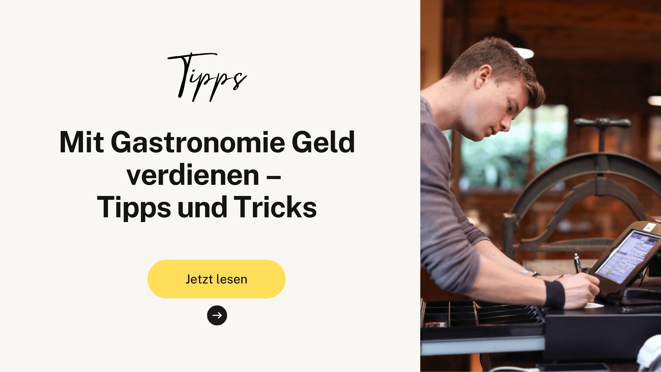 Mit Gastronomie Geld verdienen – Tipps und Tricks