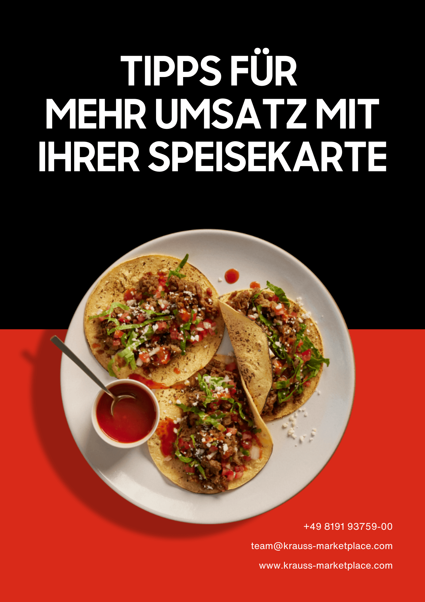 Tipps für  mehr Umsatz mit Ihrer Speisekarte - Whitepaper