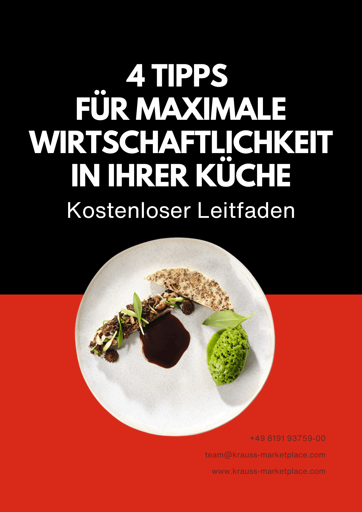4 Tipps für maximale Wirtschaftlichkeit in Ihrer Küche - Whitepaper