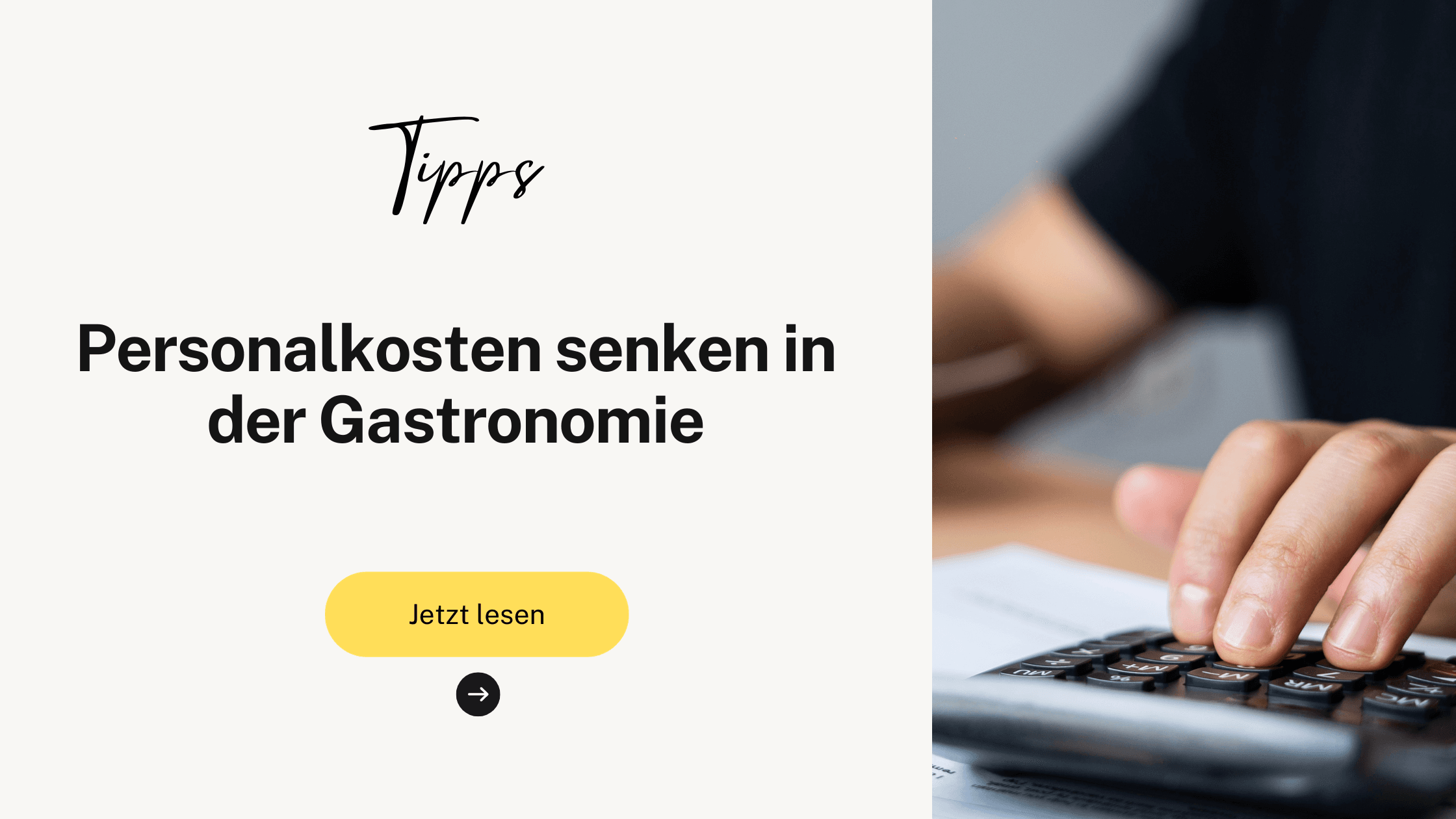 Personalkosten senken in der Gastronomie: Tipps und Tricks
