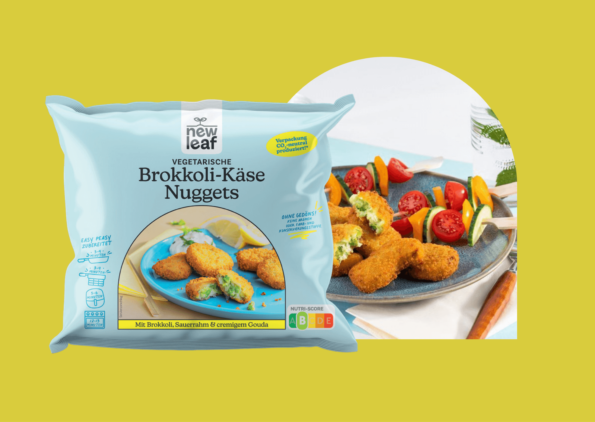 Brokkoli-Käse Nuggets