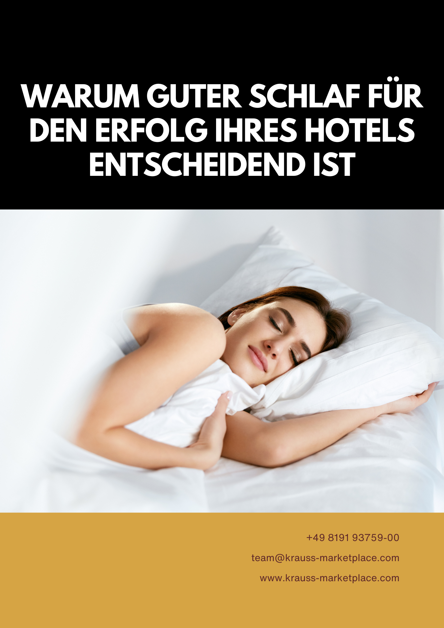 Warum guter Schlaf für den Erfolg Ihres Hotels entscheidend ist