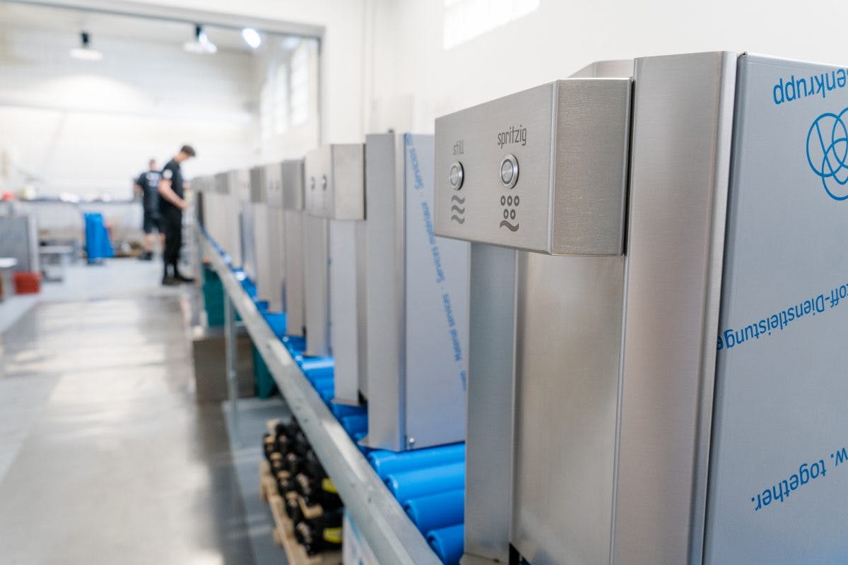 Edelstahl-Wasserspender Made-in-Germany: Höchste Qualität für beste Hygiene